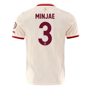 Bayern Munich Kim Min-jae #3 Tredjetröja 2024-25 Kortärmad